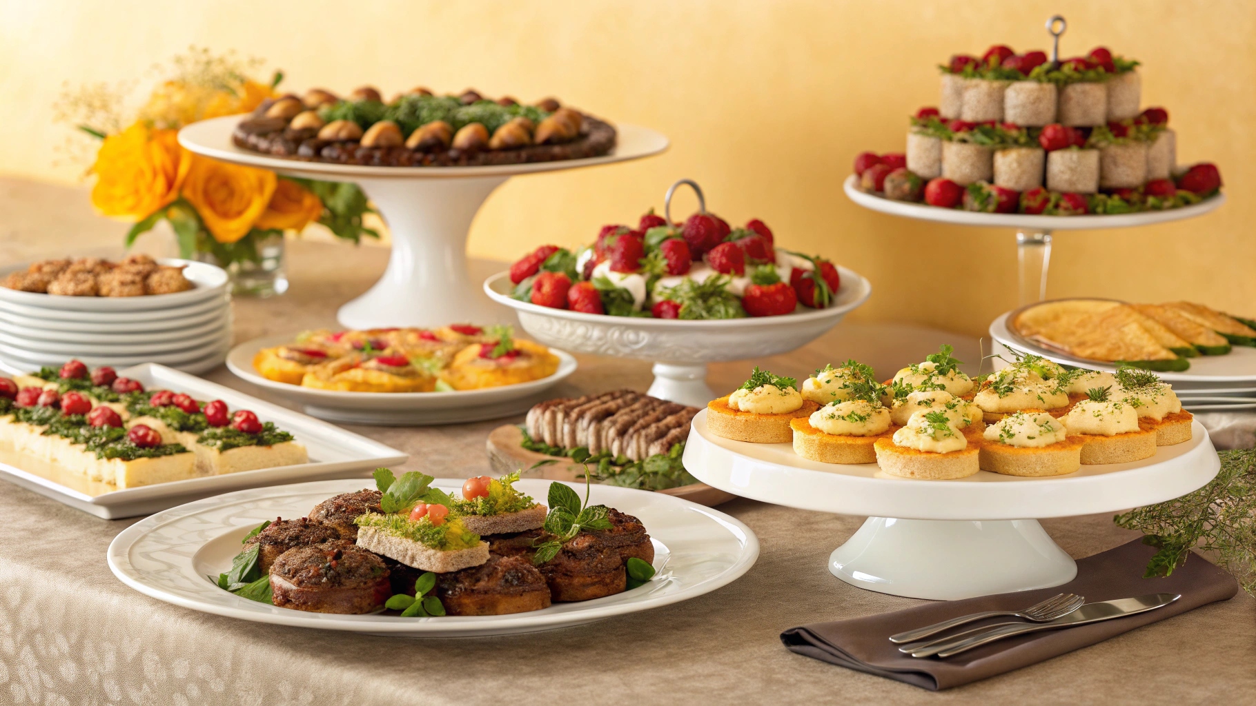 Trending Catering Ideas for Weddings in 2025