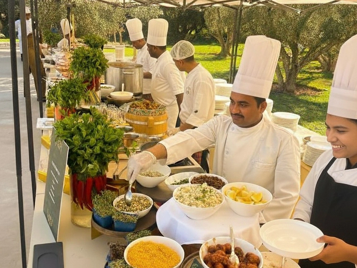 best caterers in lucknow 